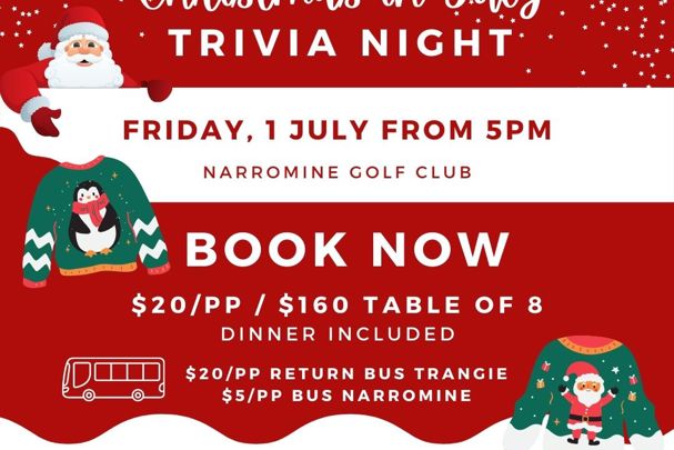 Christmas in July Trivia Night